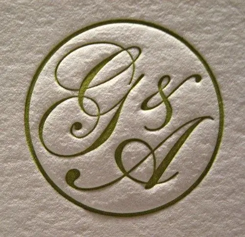 Dit is hoe 'n monogram lyk