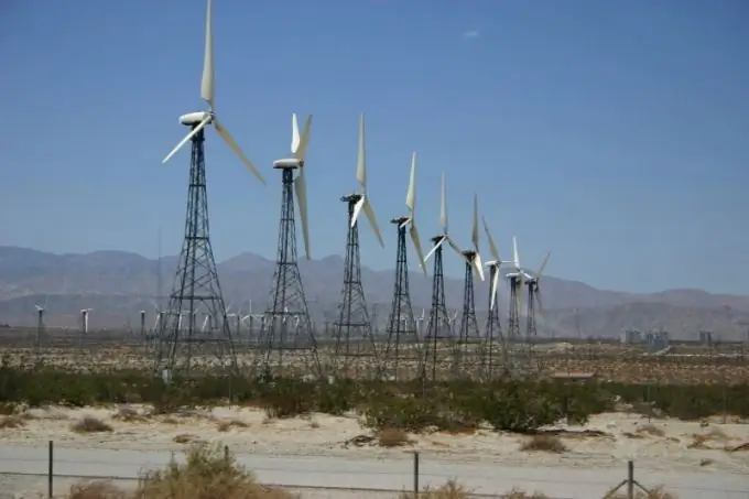 Aanlegte vir windturbines