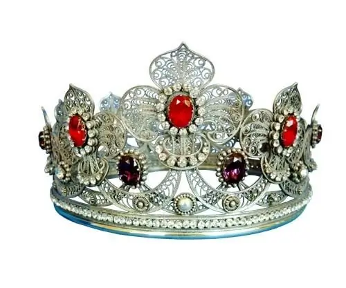 Women's crown of Russian queens