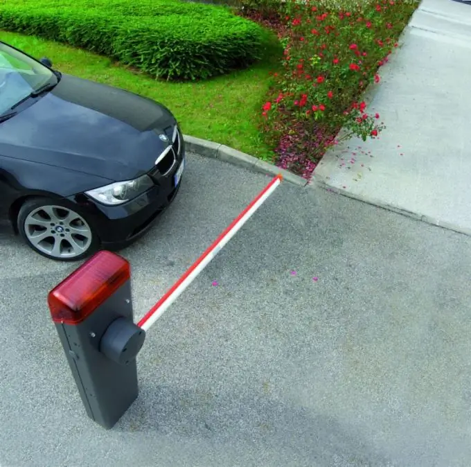 Cómo instalar una barrera