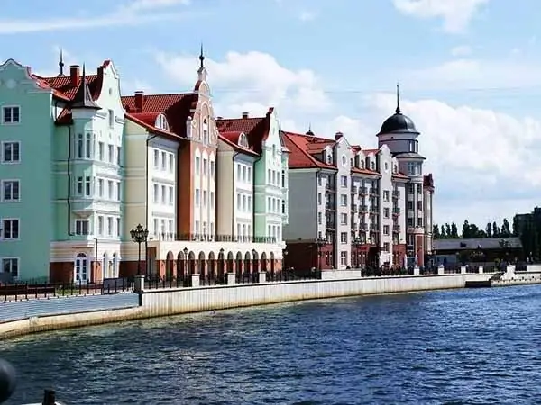 As the city of Kaliningrad was called before