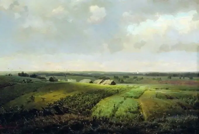 A. Vasnetsov. Beroemde landschappen - Homeland, 1886