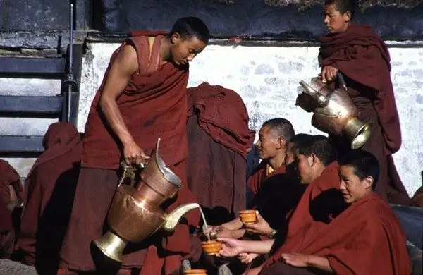 Tibetaanse tee is een van die geheime van Tibet