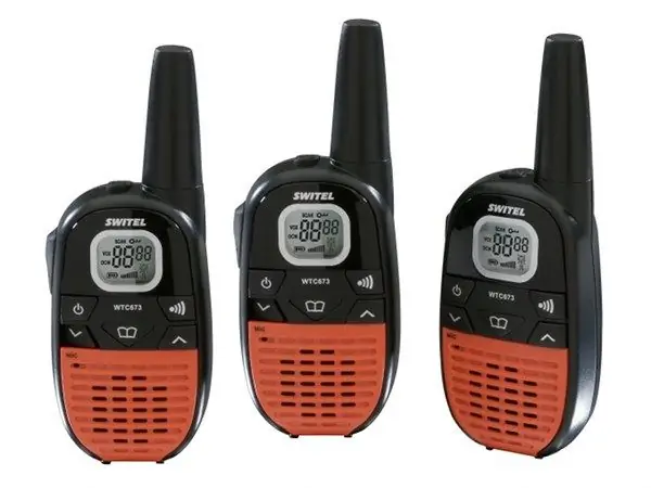 Walkie talkies